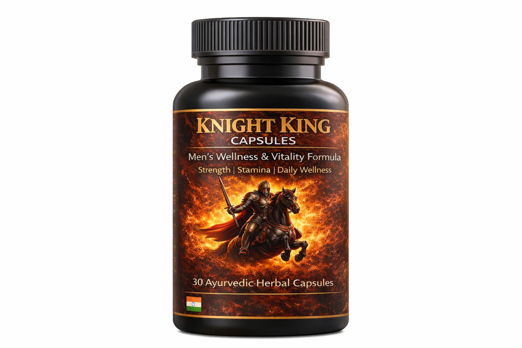 Kinght King Ayurvedic Energy & Vitality Capsules