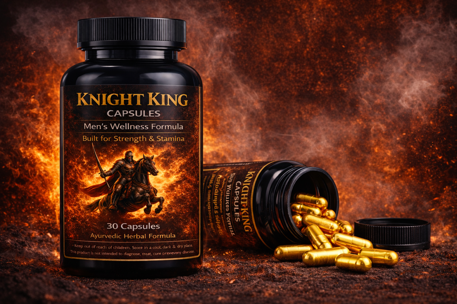 Kinght King Ayurvedic Energy & Vitality Capsules
