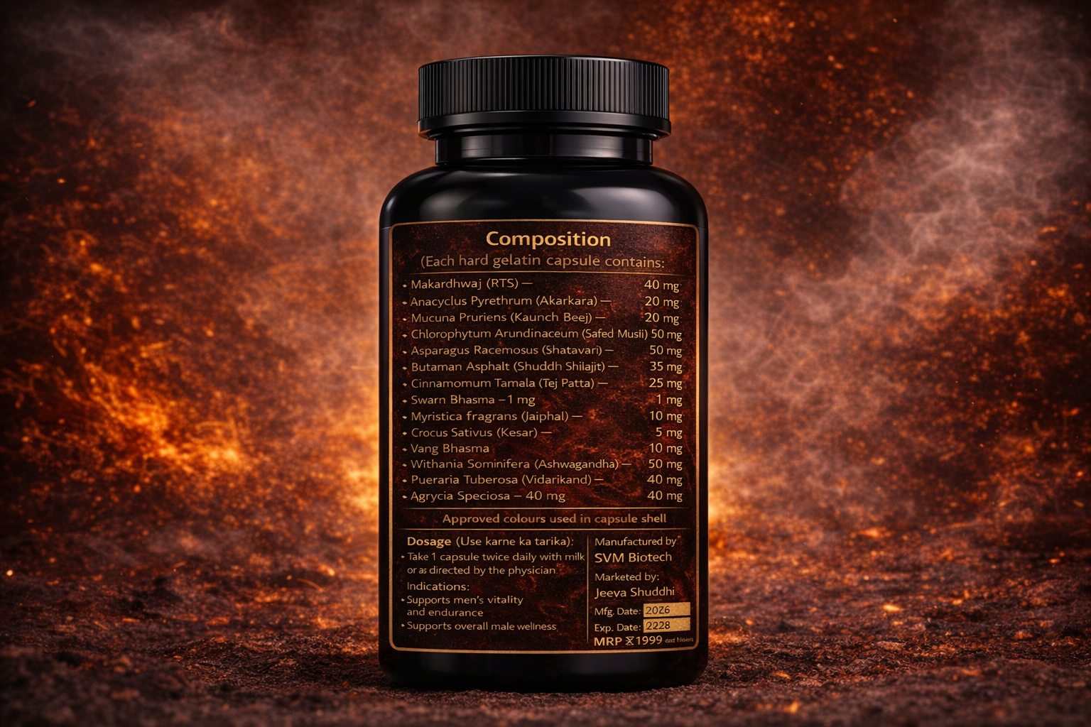 Kinght King Ayurvedic Energy & Vitality Capsules